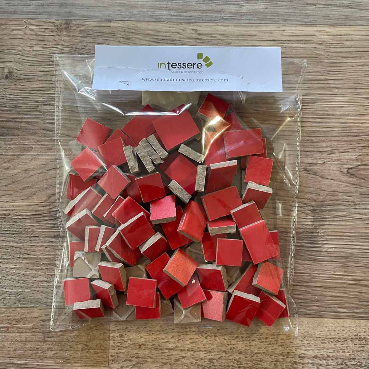 Ceramica per mosaico ROSSO C13