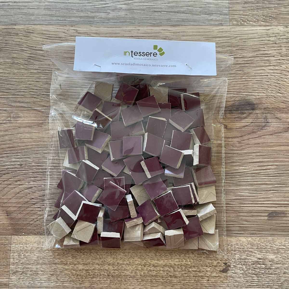 Céramique pour mosaïque MELANZANA C16 (Aubergine)