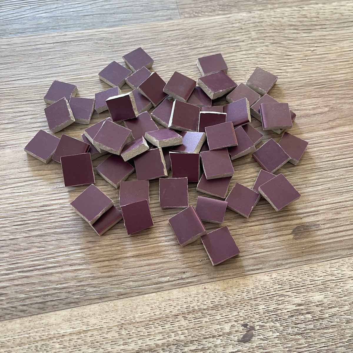 Céramique pour mosaïque MELANZANA C16 (Aubergine)