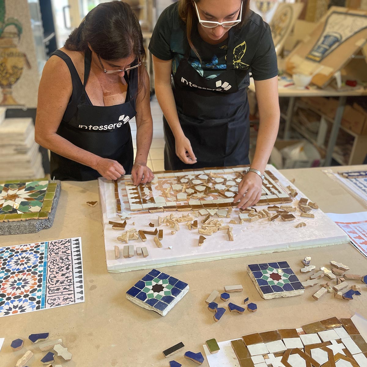 Corso di Gruppo di Mosaico Marocchino