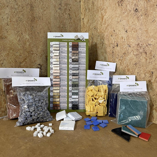 Materiali per mosaico mosaic art supplies