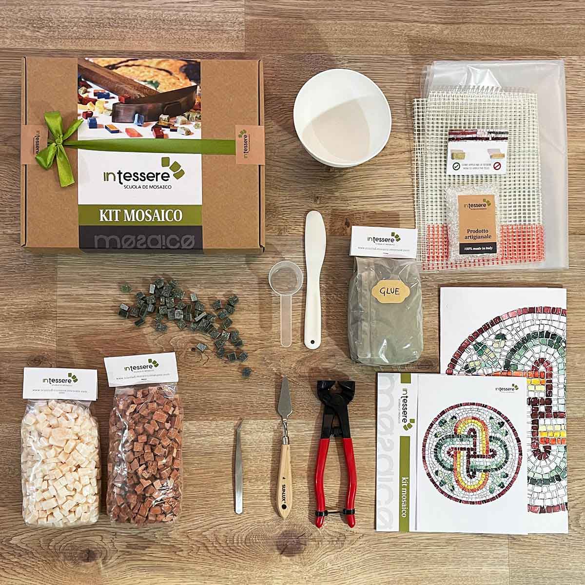 PROFESSIONAL MOSAIC COURSE (video lessons + 8 mosaic kits)