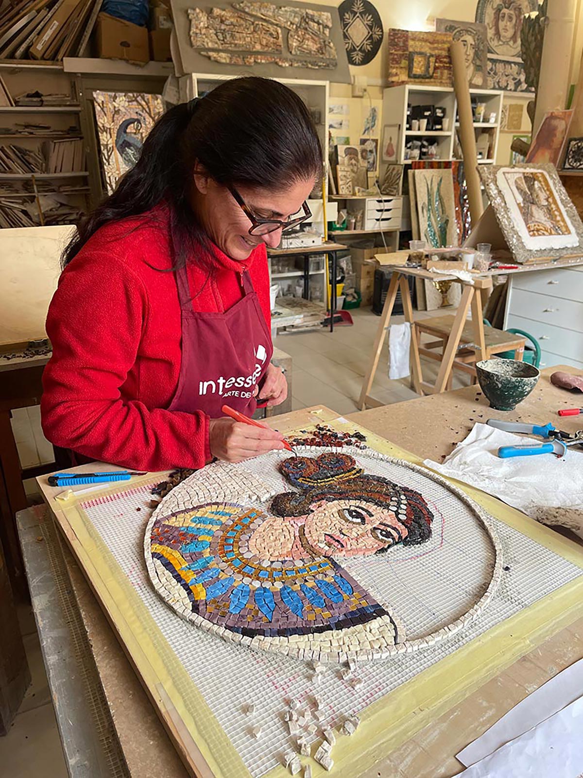 Professional Individual Mosaic Course in Italy (Umbria)