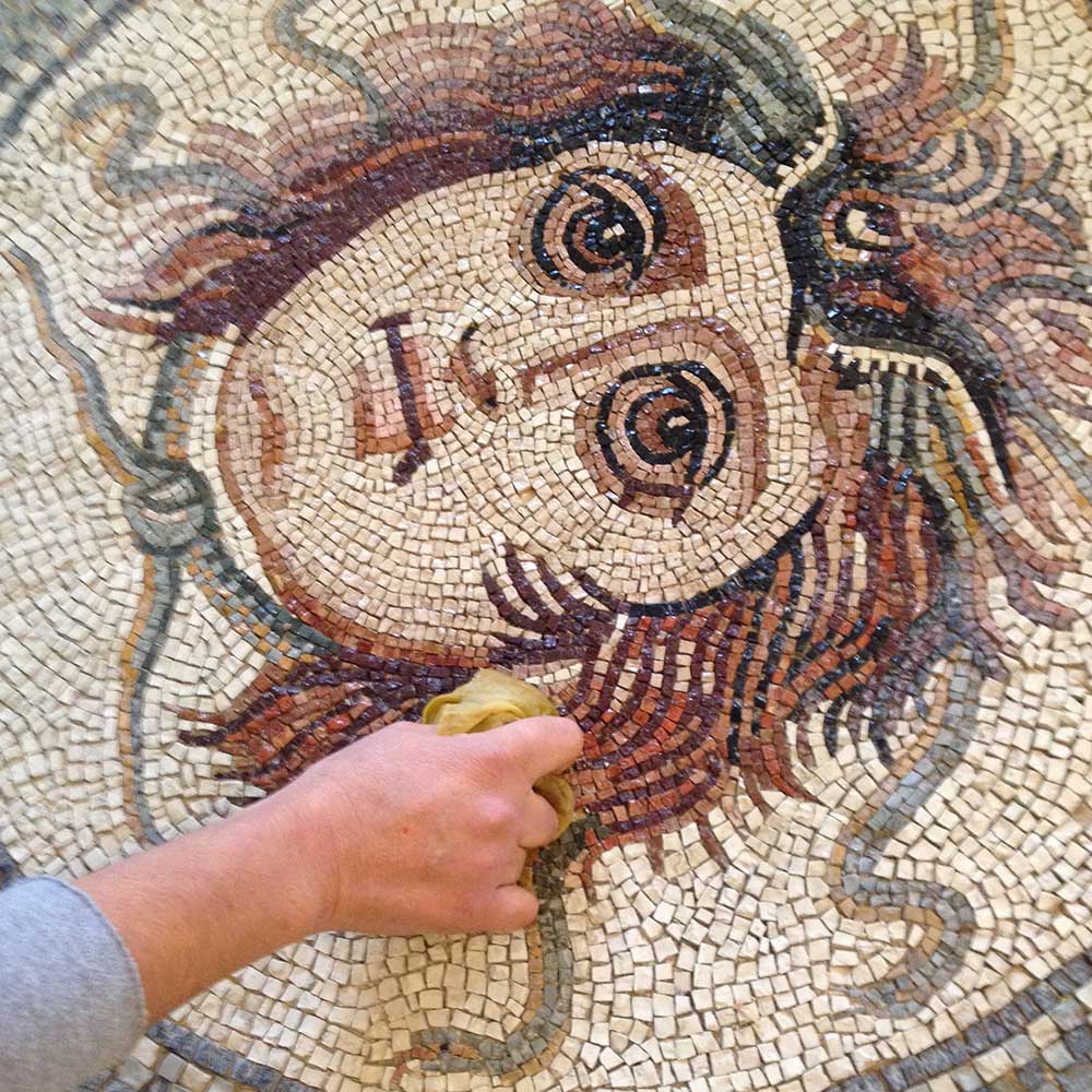 Corso intensivo individuale  di mosaico Romano (in Umbria)