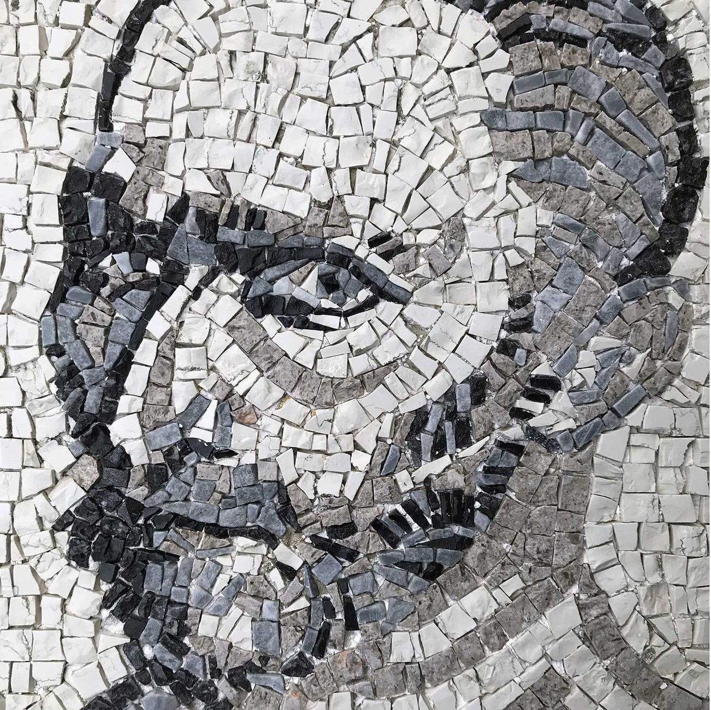 Kit mosaico RITRATTO VAN GOGH  (marmo - tecnica diretta)